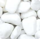 Polar White Pebbles